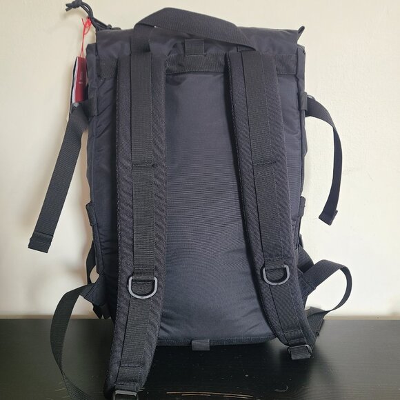 NWT Topo Designs Rover Tech Pack Backpack Black Commuter Travel - Picture 2 of 9